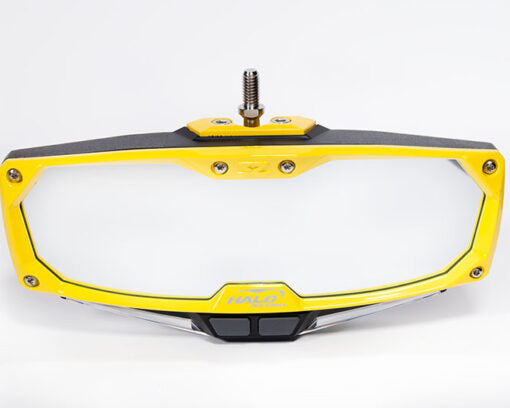 Halo-RA Series Cast Aluminum Trim Kit Rearview – Yellow