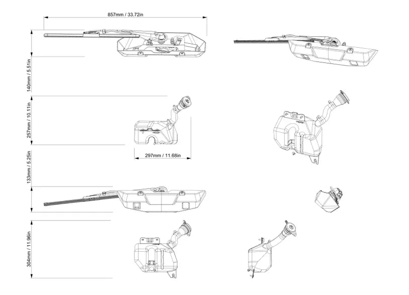 SMART Intermittent Wiper & Washer Kit