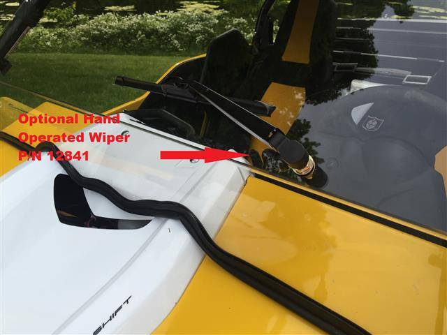 Yamaha YXZ Hard Coated Full Windshield