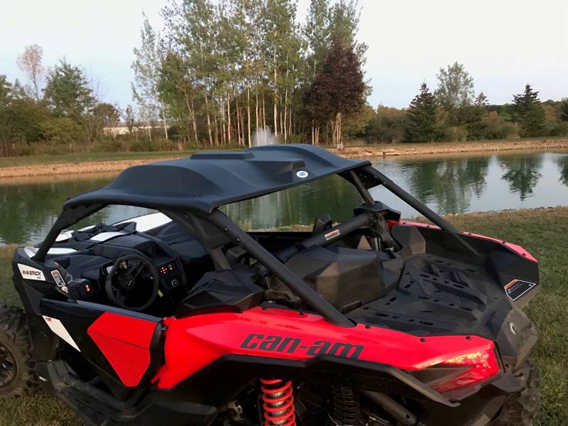 CAN-AM MAVERICK X3 POLY ROOF, WINDHSIELD AND CAB BACK COMBO