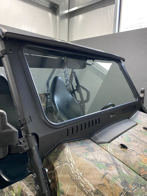 Kawasaki Teryx Vented Glass Windshield years 2016-2024