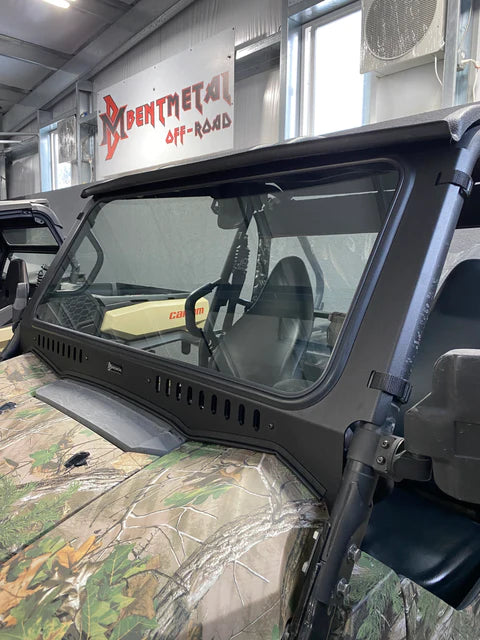 Kawasaki Teryx Vented Glass Windshield years 2016-2024