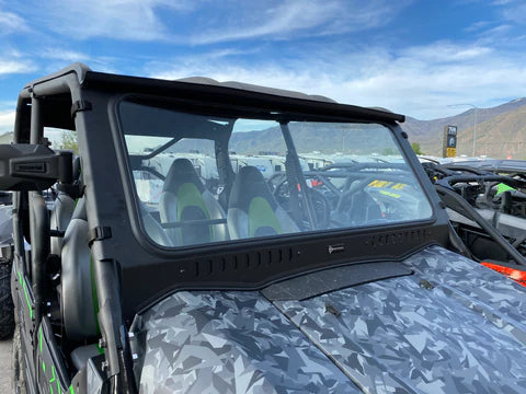 Kawasaki Teryx Vented Glass Windshield years 2016-2024