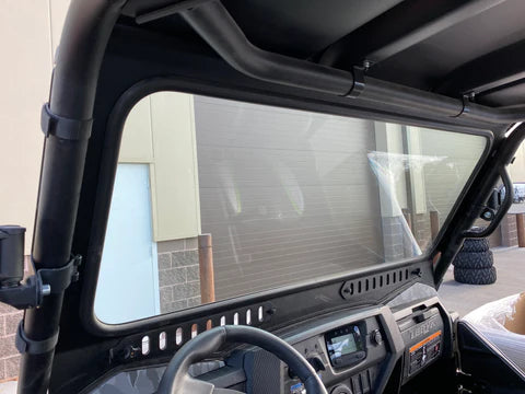 Kawasaki Teryx Vented Glass Windshield years 2016-2024