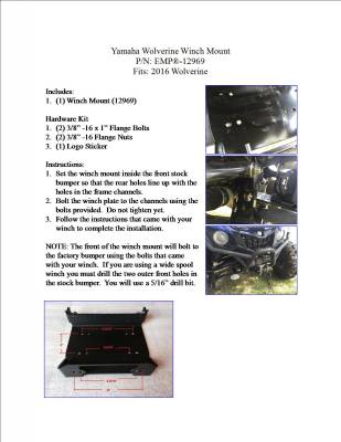Wolverine Winch Mount
