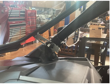 All Glass Windshield-Polaris Pro
