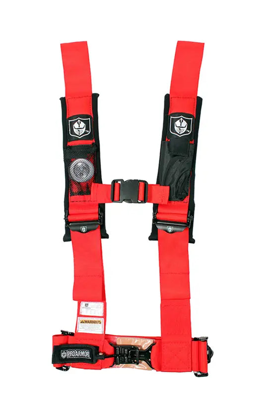 4 Point 3" Harness with Sewn in Pads