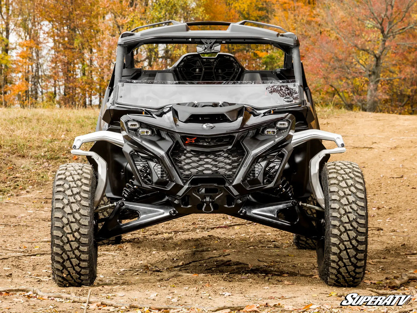Can-Am Maverick R Scratch Resistant Half Windshield