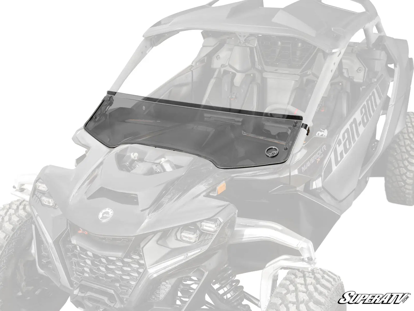 Can-Am Maverick R Scratch Resistant Half Windshield