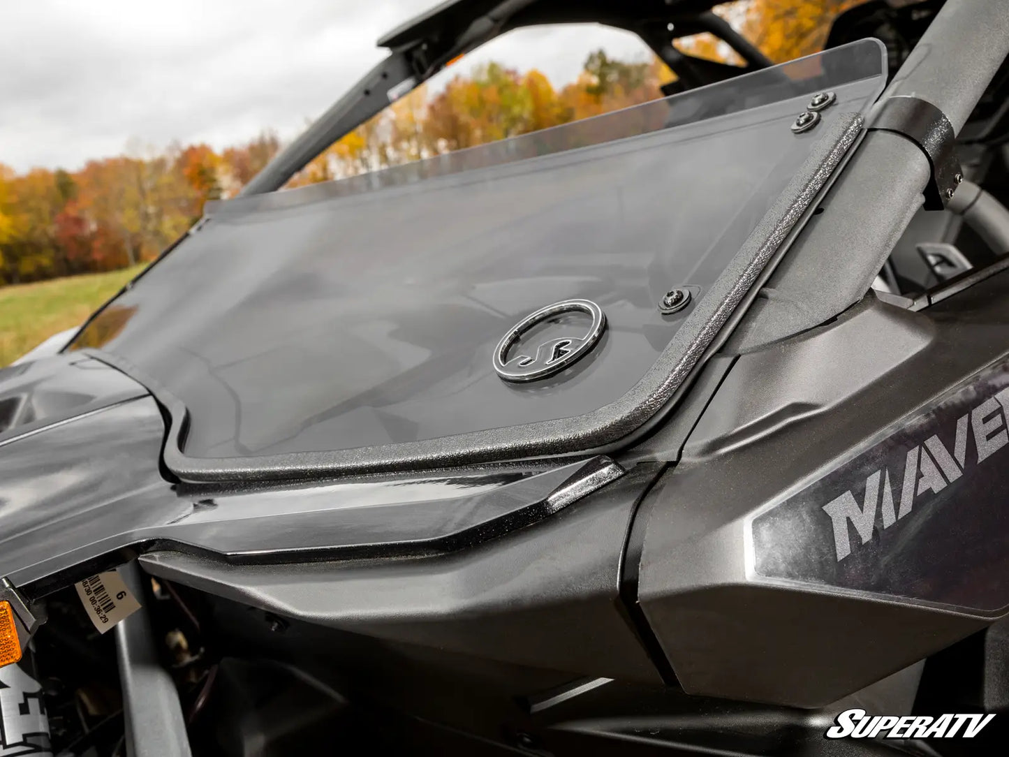 Can-Am Maverick R Scratch Resistant Half Windshield