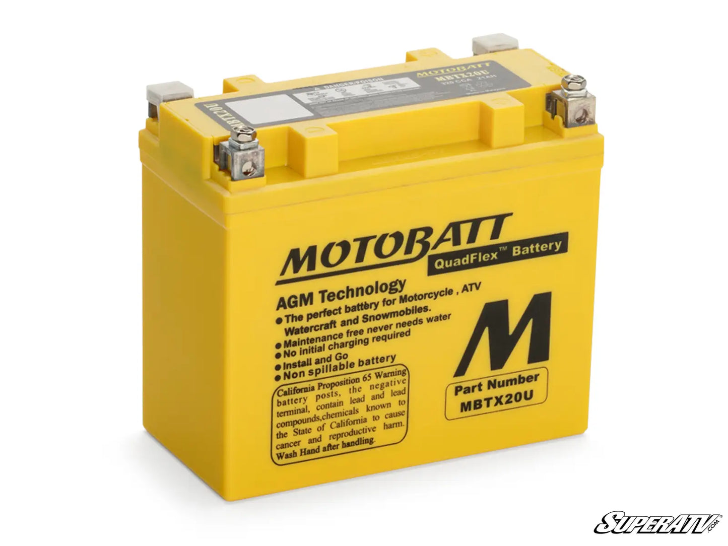 CAN-AM MAVERICK SPORT MOTOBATT BATTERY REPLACEMENT