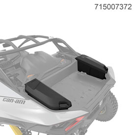 Can-Am LinQ Side Cargo Boxes Black