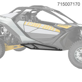Can-Am Rock Sliders Black