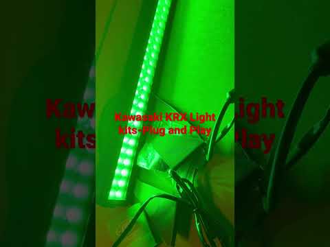 CFMoto Z-Force 950 DUAL COLOR 40" LED Light Bar Kit-Green and White Light