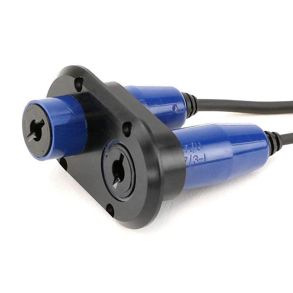 Dual Headset/Helmet Nexus Jack Flush Mount