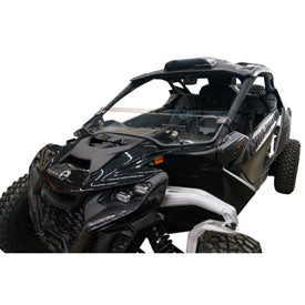 Tusk Removable Half Windshield Clear - Scratch Resistant