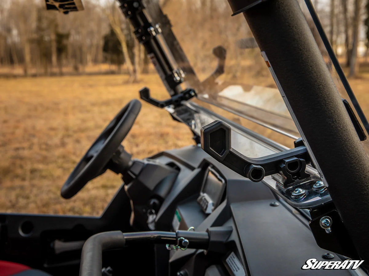 Yamaha Wolverine X2 Scratch Resistant Flip Windshield