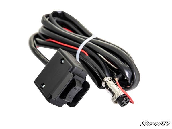 3500 LB. UTV/ATV Winch (with wireless remote & synthetic rope)