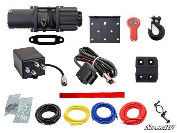 3500 LB. UTV/ATV Winch (with wireless remote & synthetic rope)