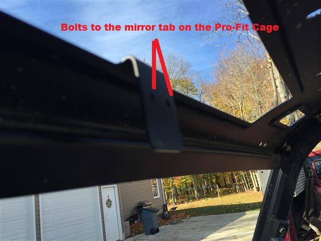 EMP - 13" Panoramic Rearview Mirror