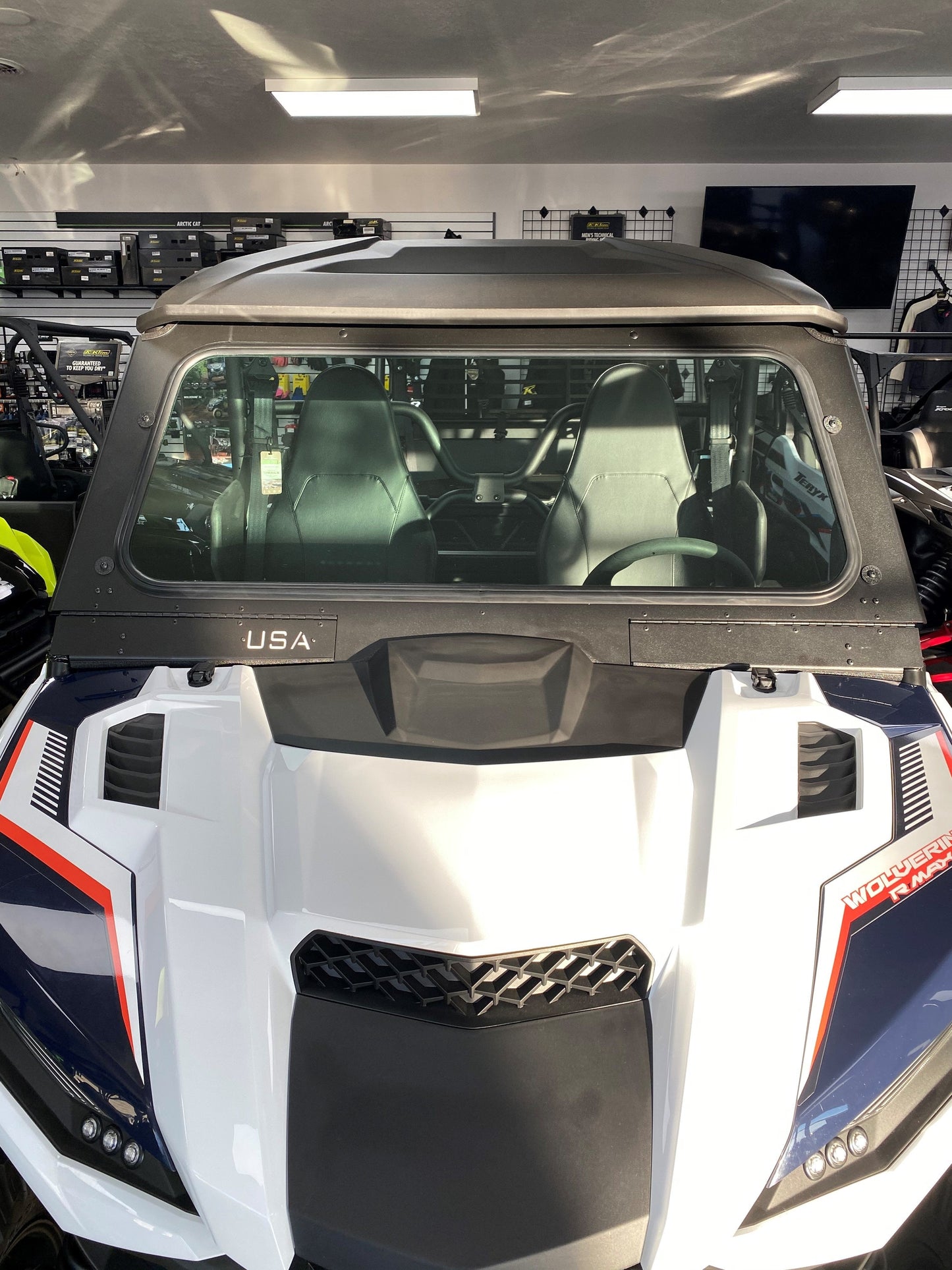 All Glass Windshield-Yamaha Wolverine X2 & X4/RMAX 2 & RMAX 4