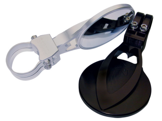 4.0" Round Full Billet Convex Side Mirror