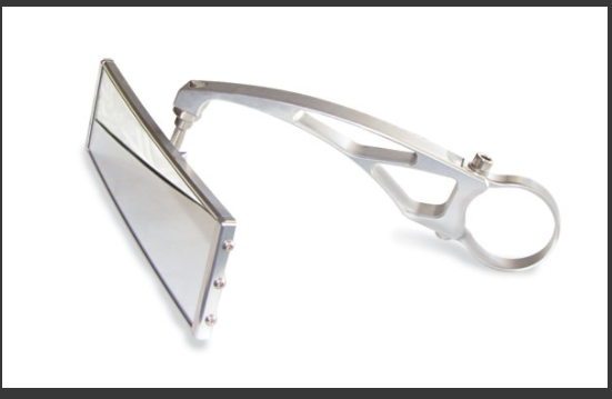 9″ Wide Panoramic Rearview Mirror – 6″ Long Arm
