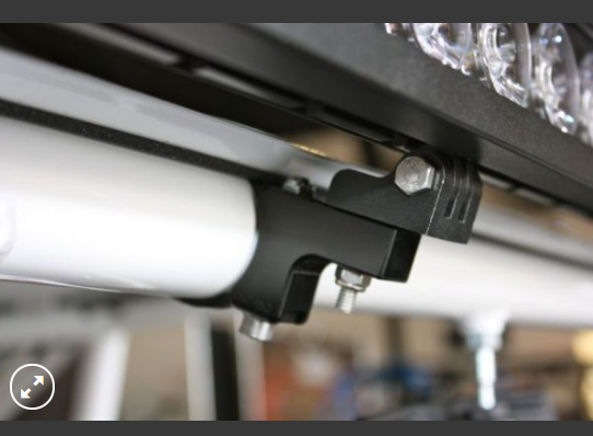 LED Light Bar Mount for Bottom Mount Vision X style