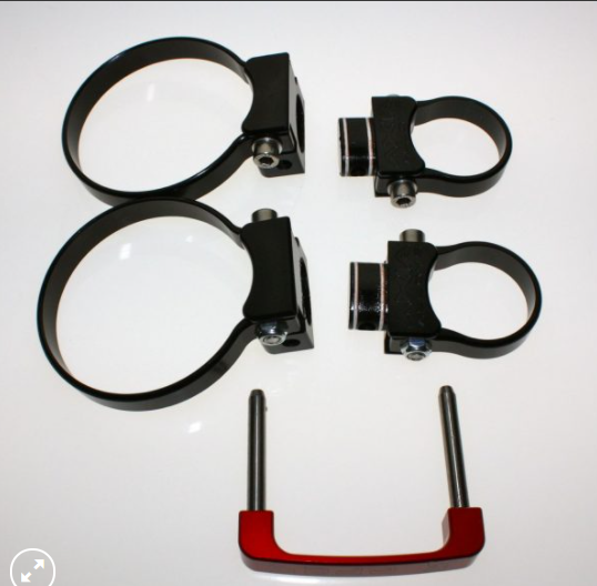 Quick release fire extinguisher mount w/ 2.5lb HALOTRON extinguisher