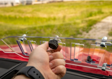 Polaris Ranger XP 1000 Scratch Resistant Vented Full Windshield