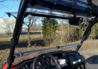 HONDA PIONEER 1000 SCRATCH-RESISTANT FLIP WINDSHIELD