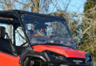 Honda Pioneer 1000 Scratch-Resistant Flip Windshield