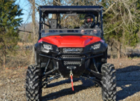 HONDA PIONEER 1000 SCRATCH-RESISTANT FLIP WINDSHIELD