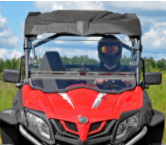 CF-Moto ZForce Scratch Resistant Flip Windshield