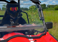 CF-Moto ZForce Scratch Resistant Flip Windshield