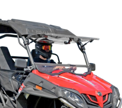 CF-Moto ZForce Scratch Resistant Flip Windshield