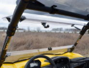 Can-Am Commander Scratch Resistant Flip Windshield