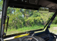 Can-Am Defender Scratch Resistant Flip Windshield