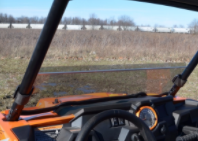 POLARIS RZR XP TURBO HALF WINDSHIELD