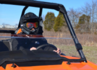 POLARIS RZR XP TURBO HALF WINDSHIELD