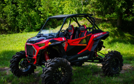 Polaris RZR Turbo S Half Windshield