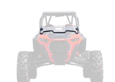 Polaris RZR Turbo S Half Windshield