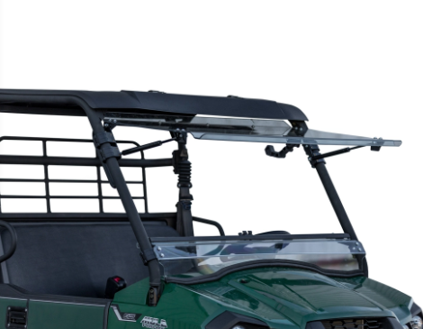 KAWASAKI MULE PRO-MX SCRATCH-RESISTANT FLIP WINDSHIELD