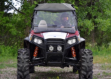 Polaris RZR Scratch Resistant Flip Windshield