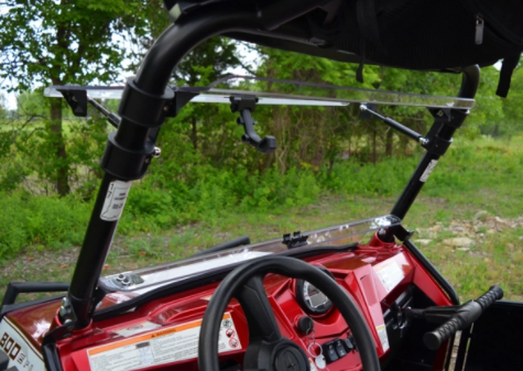 Polaris RZR Scratch Resistant Flip Windshield