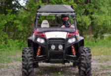 Polaris RZR Scratch Resistant Flip Windshield