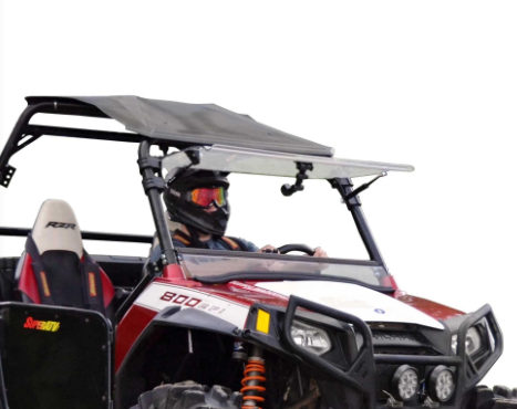 Polaris RZR Scratch Resistant Flip Windshield