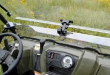Polaris Ranger 800 Scratch Resistant Flip Windshield