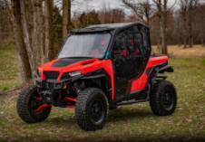 Polaris General XP 1000 Scratch Resistant Flip Windshield