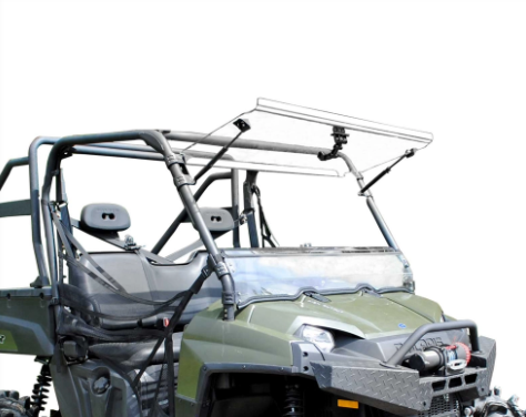 Polaris Ranger Full-Size 570 Scratch Resistant Flip Windshield